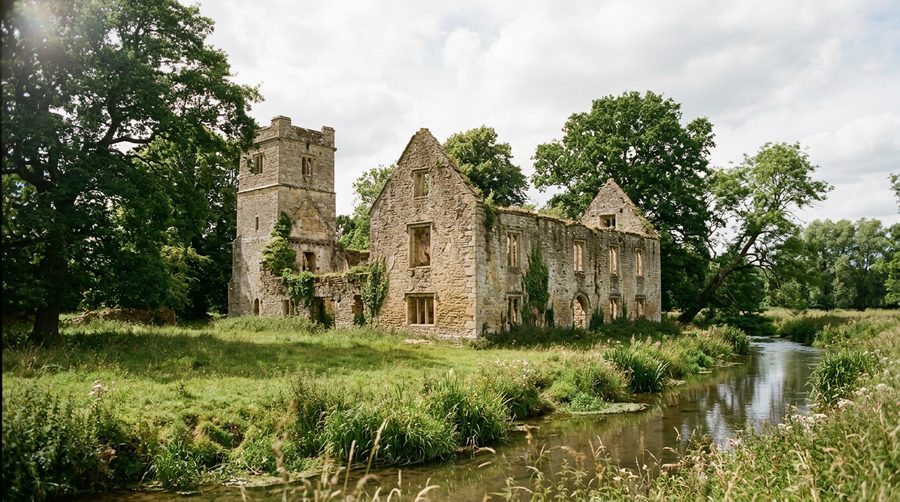 Minster Lovell Hall sits on the River Windrush and is free to visit
